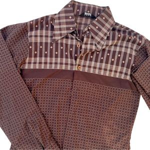 Men’s Vintage Button-Up 1970s